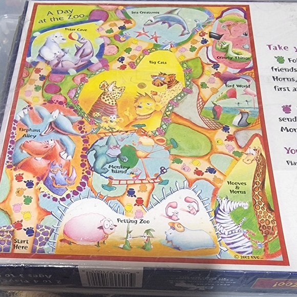 A Day At The Zoo Board Game. - Picture 5 of 5